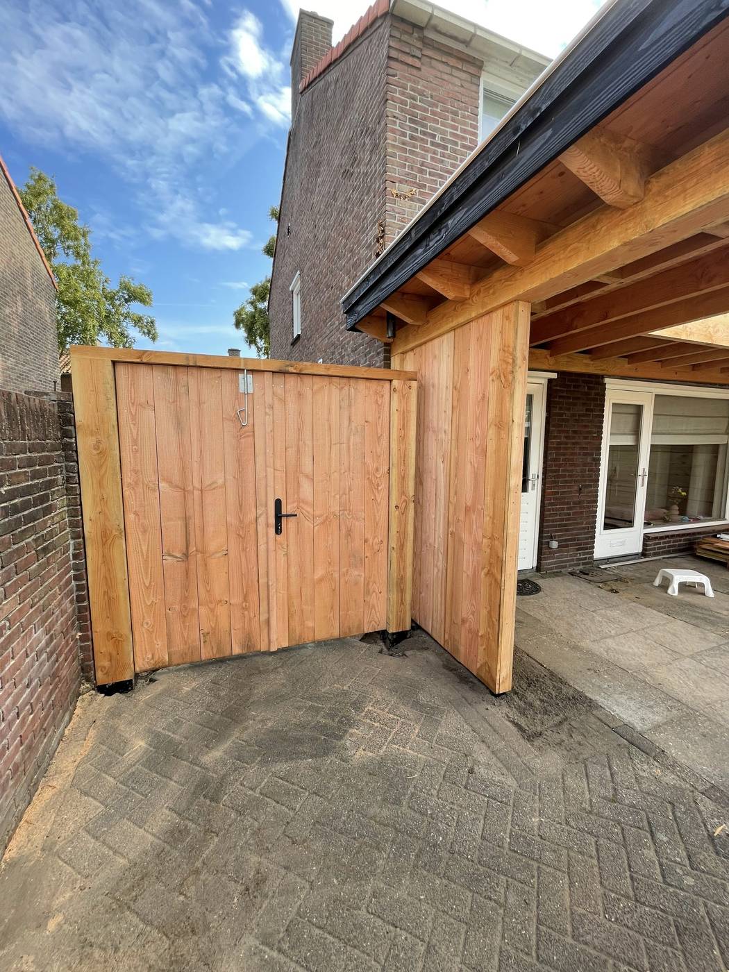 Douglas overkapping met poort en lichtstraat - foto 5