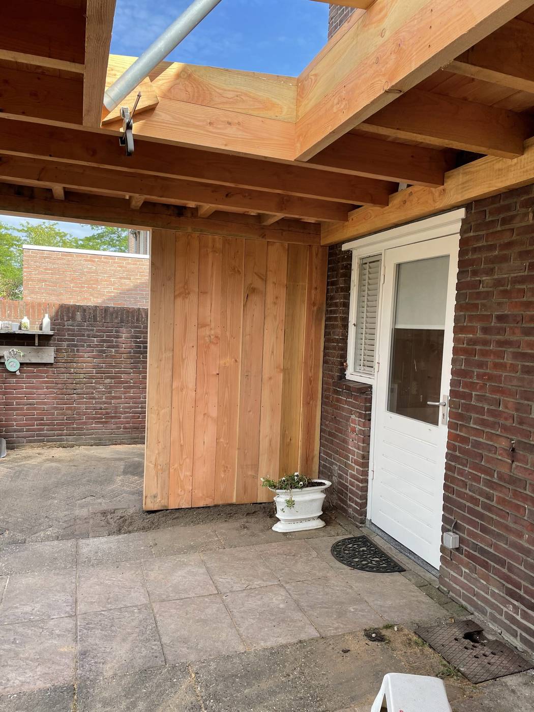 Douglas overkapping met poort en lichtstraat - foto 8