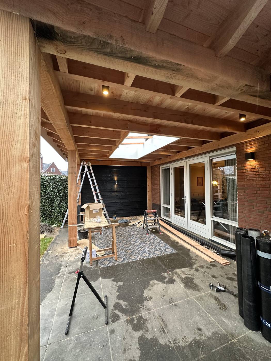 Buitenkamer aan huis met lichtstraat - foto 3